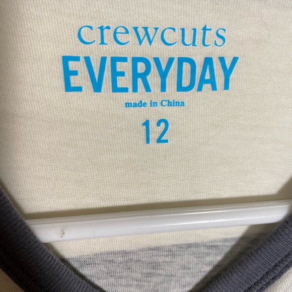 Size 12 T-shirt brand crew cuts every day - Picture 2 of 3